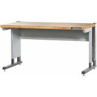 Workstation mLevel med bambuskiva 1000 mm