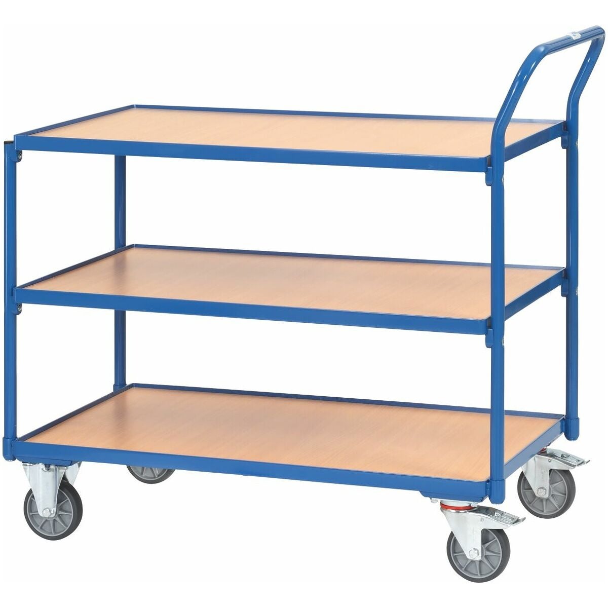 Bordsvagnar med 3 lastplan