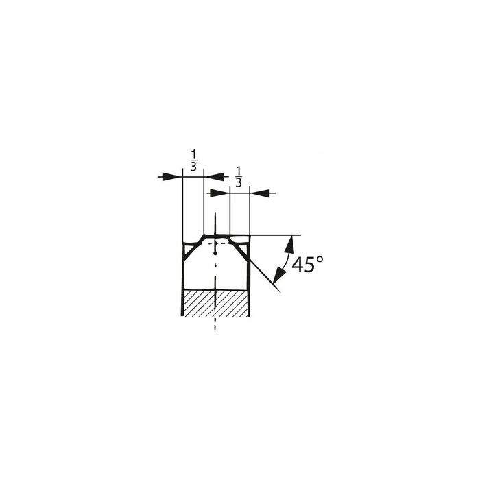 Metallkapklinga grov HZ 100X2,5 mm