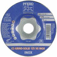 Slipskiva CC-GRIND-SOLID SG-INOX
