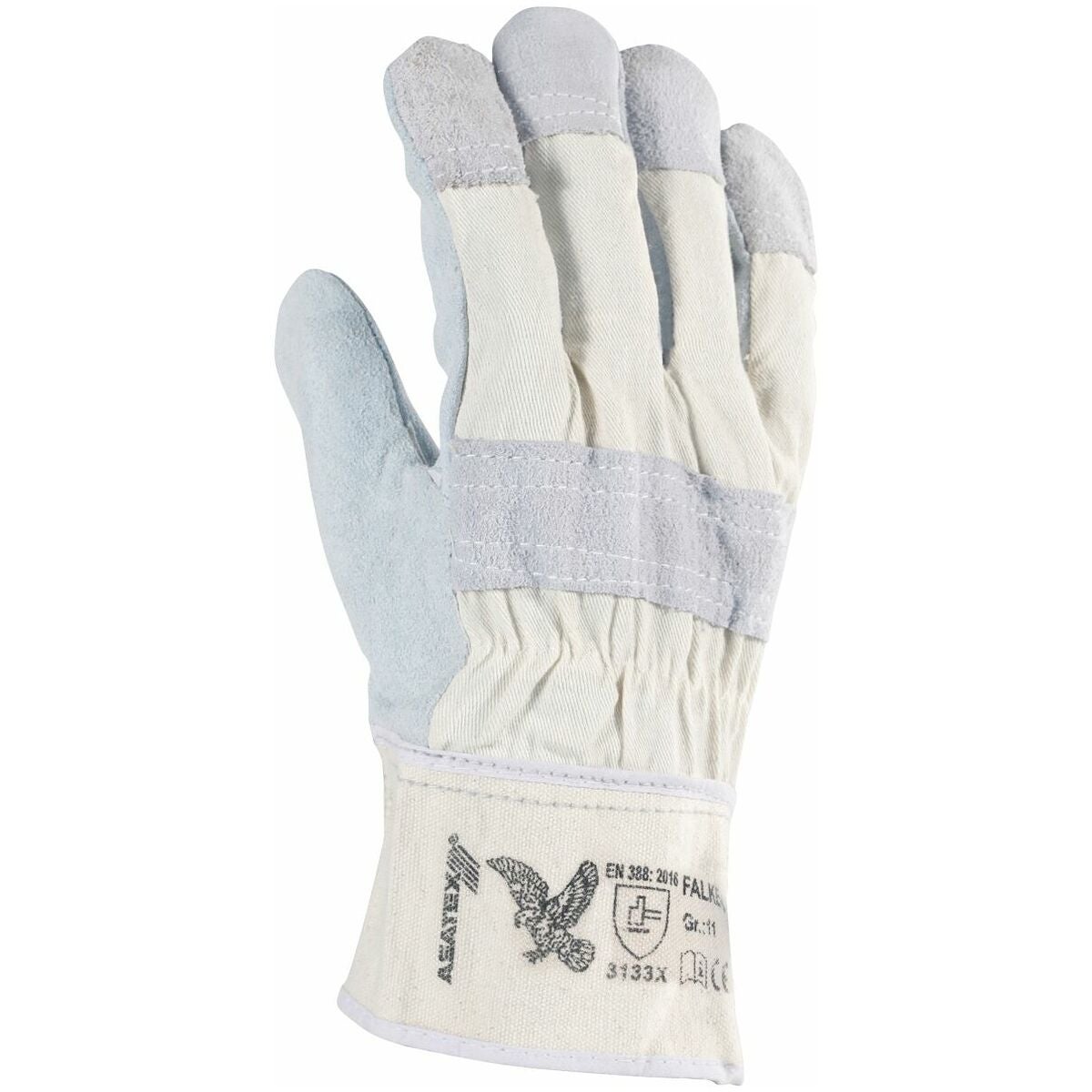 Handske, par Oxspaltläder