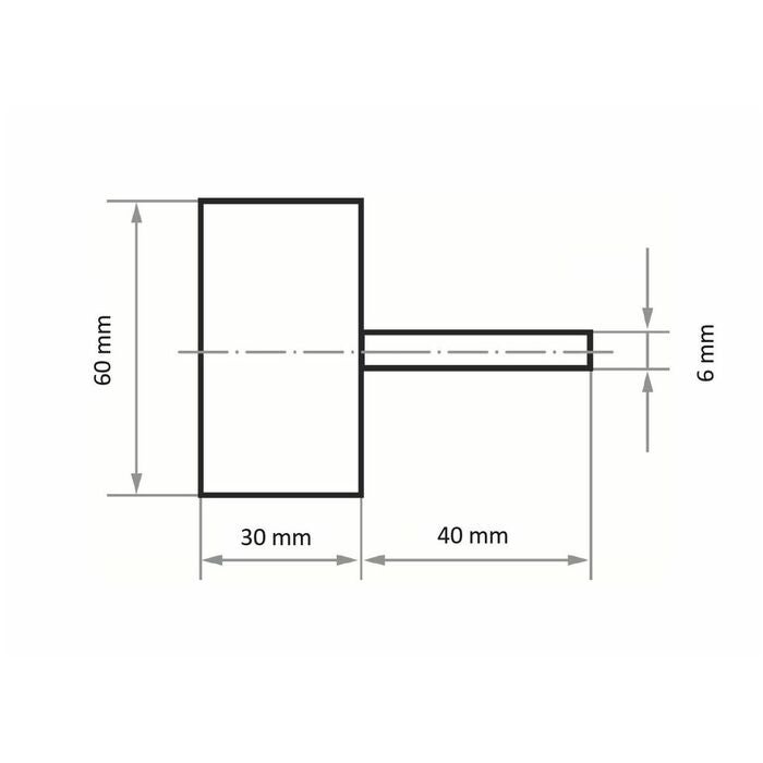 Lamellslipstift Slipnylon (SIC) 60X30 mm