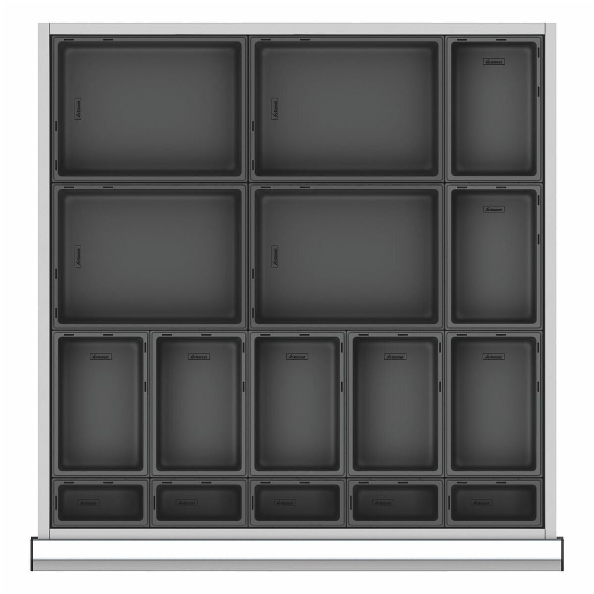 easyPick smådelsbehållarsortiment 75/3