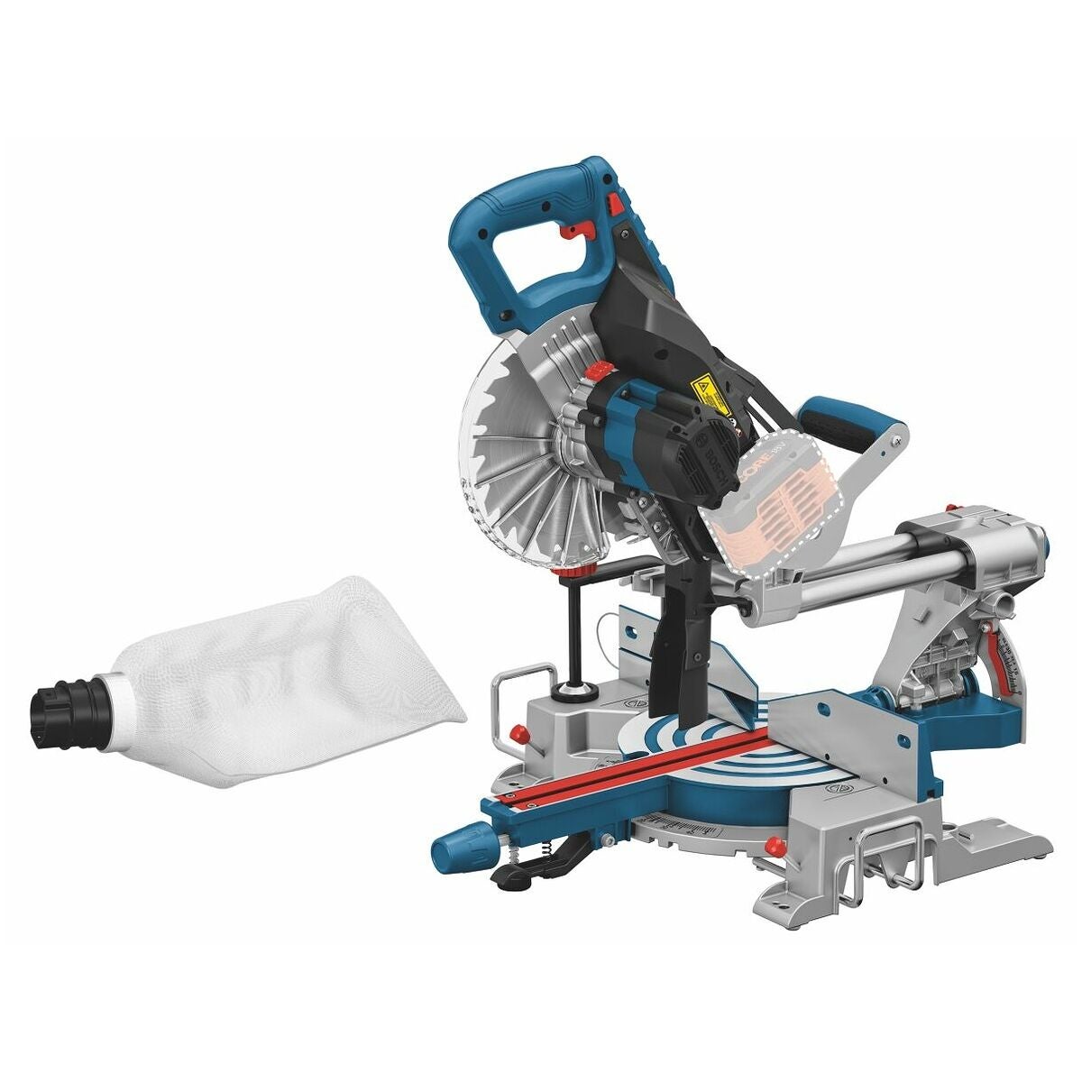 Kap- och geringssåg BITURBO Ackumulator