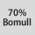 Tygsammansättning: 70% bomull