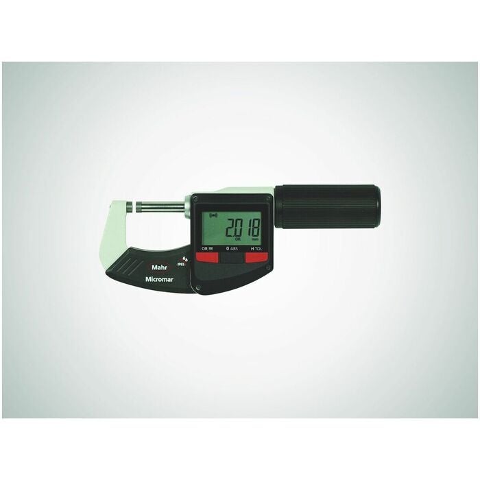 Digital bygelmikrometer med skjutspindel, i-wi 0-25 mm