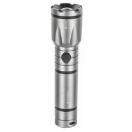 LED-ficklampa med batterier GREY