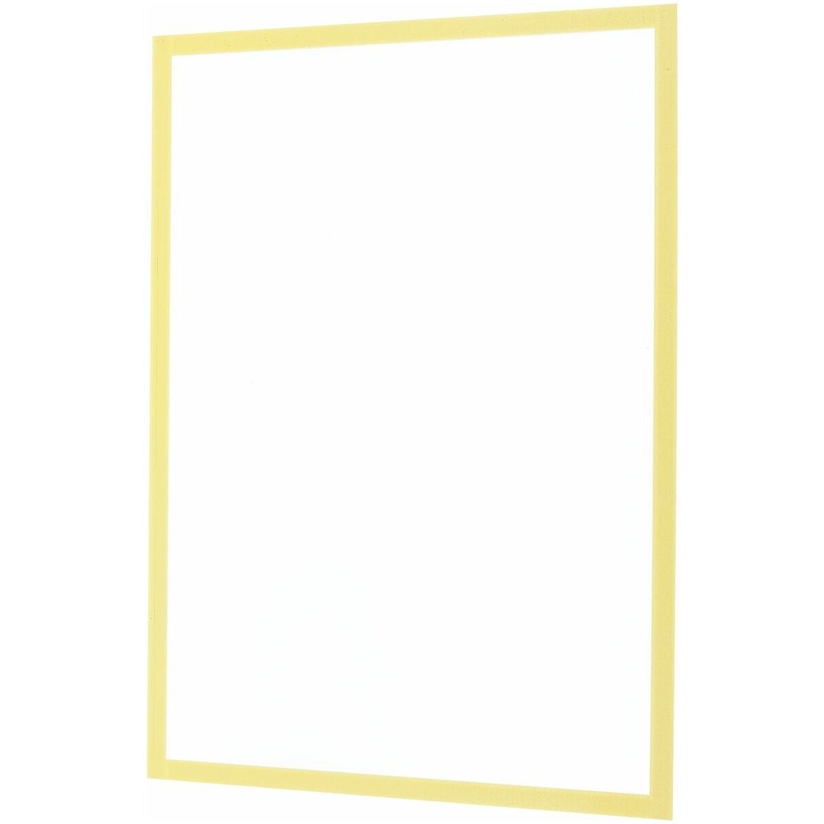 Genomskinlig mapp magnetisk A4 sats med 10 st YELLOW