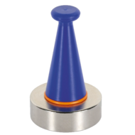Magnetiska hållare blå, anodiserad