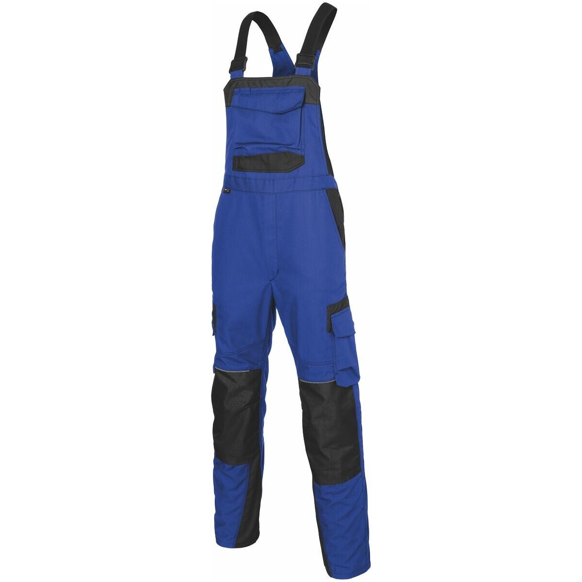 Hängselbyxa InnovatiQ kornblå/svart