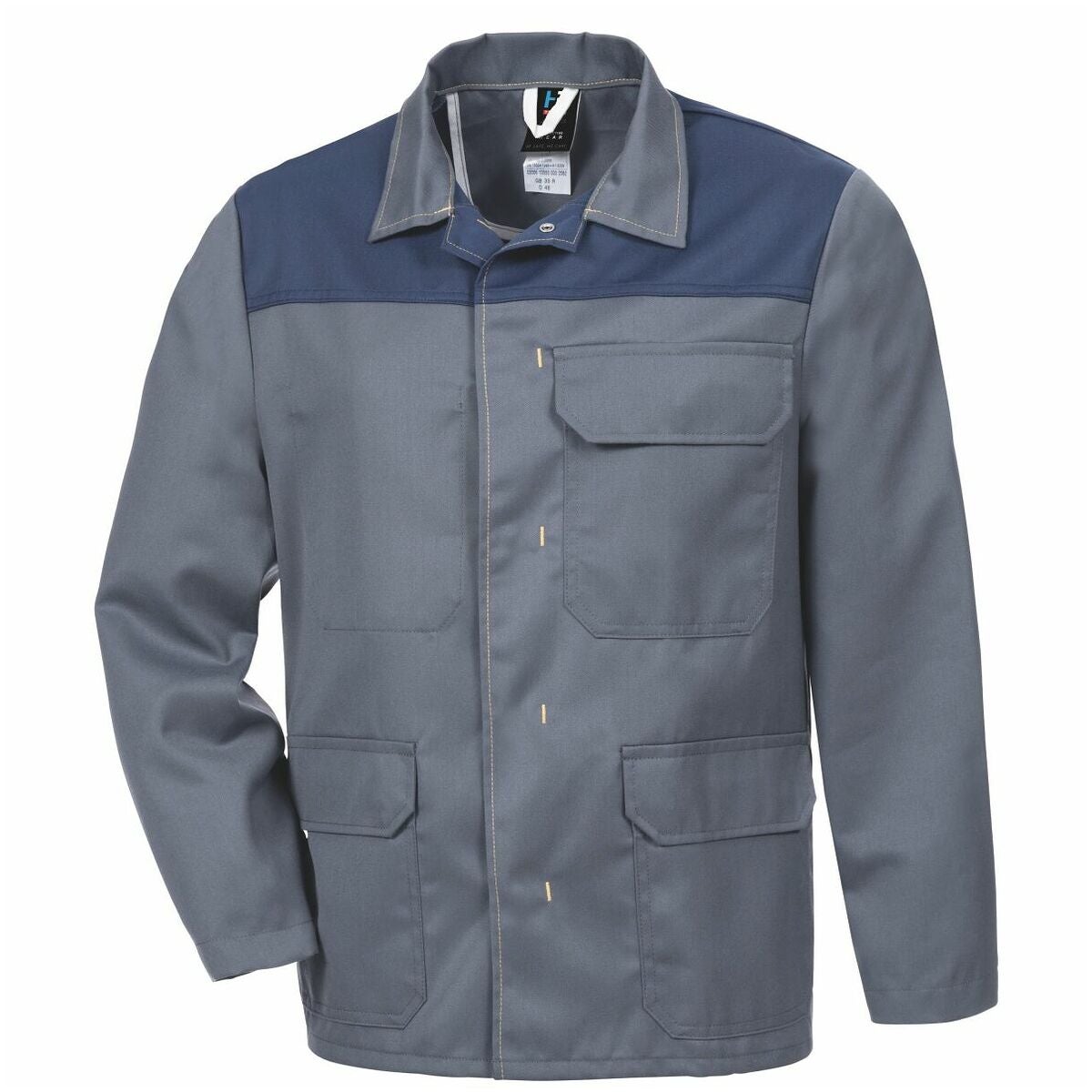 Kemikalienskyddsjacka CHEMcomfort Antistatic antracit / mörkblå