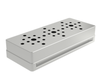 Fyrkantig dubbelkonsol