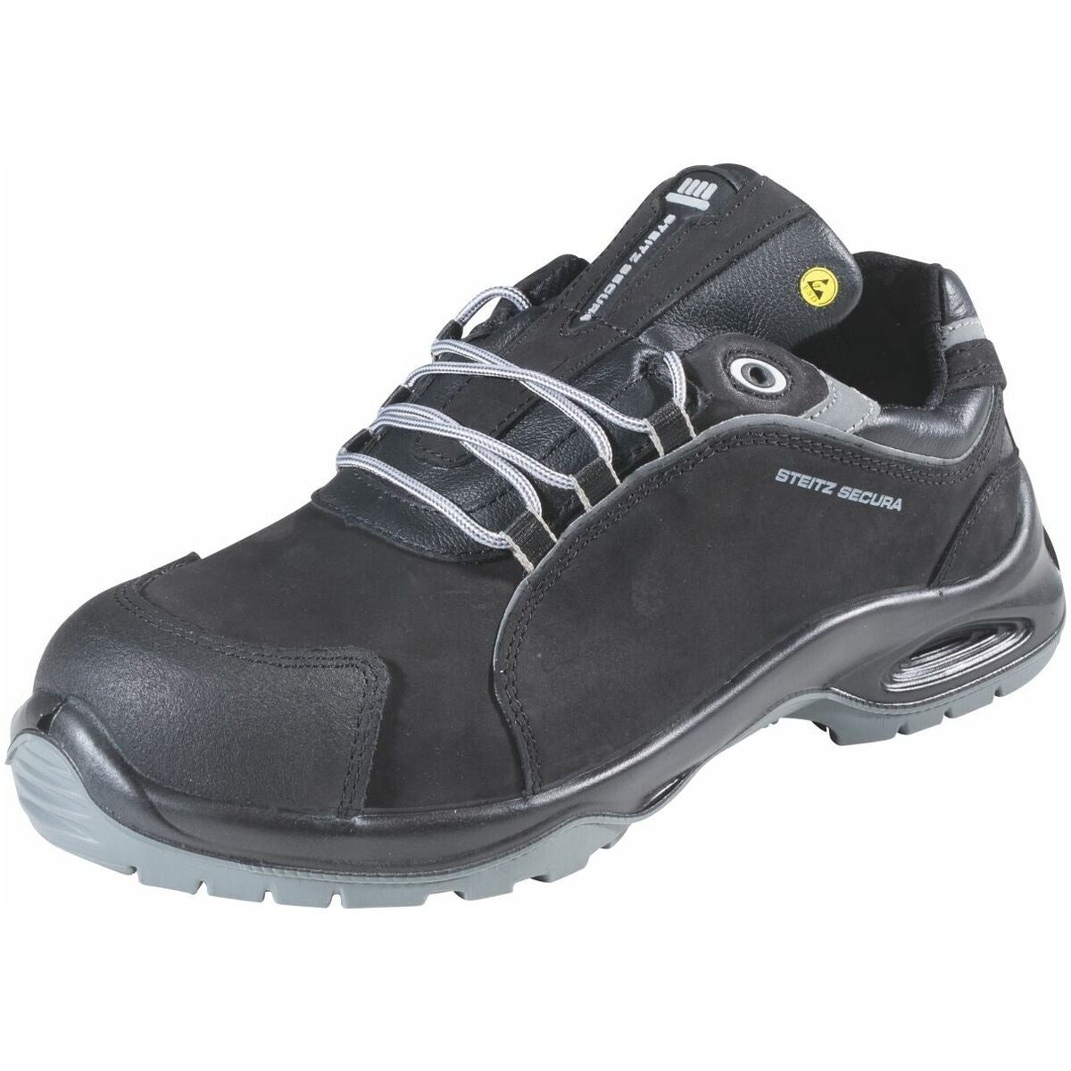 Halvsko, svart ESD 756 SMC, S3 NB