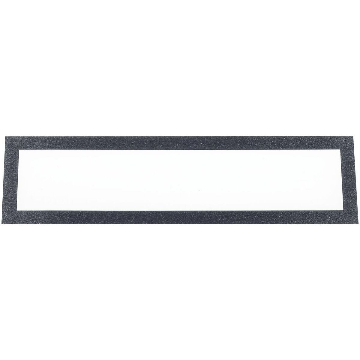 Genomskinlig mapp magnetisk överskrift A4 Sats i 5 delar BLACK