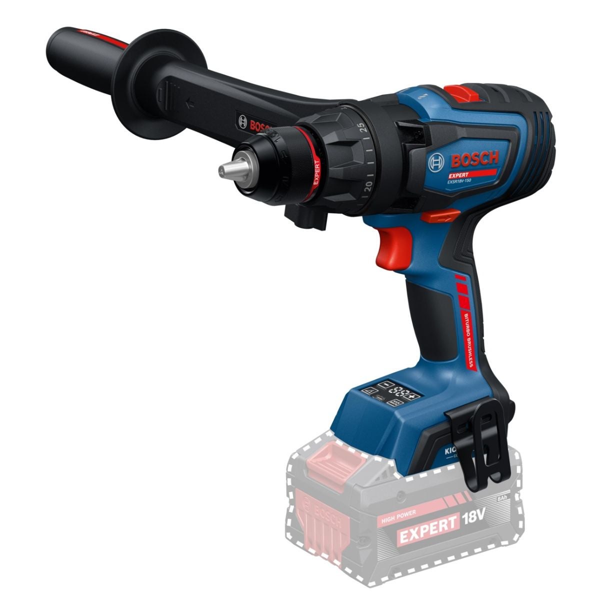 Batteridriven borrskruvdragare exkl. batteri