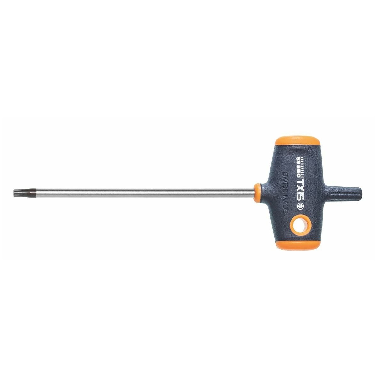 Skruvdragare för Torx®, med 2K-Haptoprene-T-handtag TX15