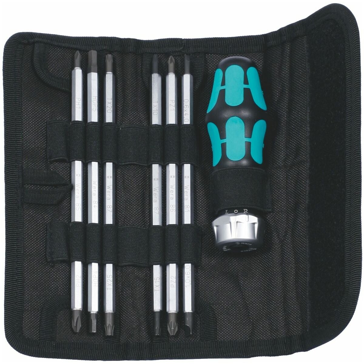 Montagemejselsats med spärrfunktion