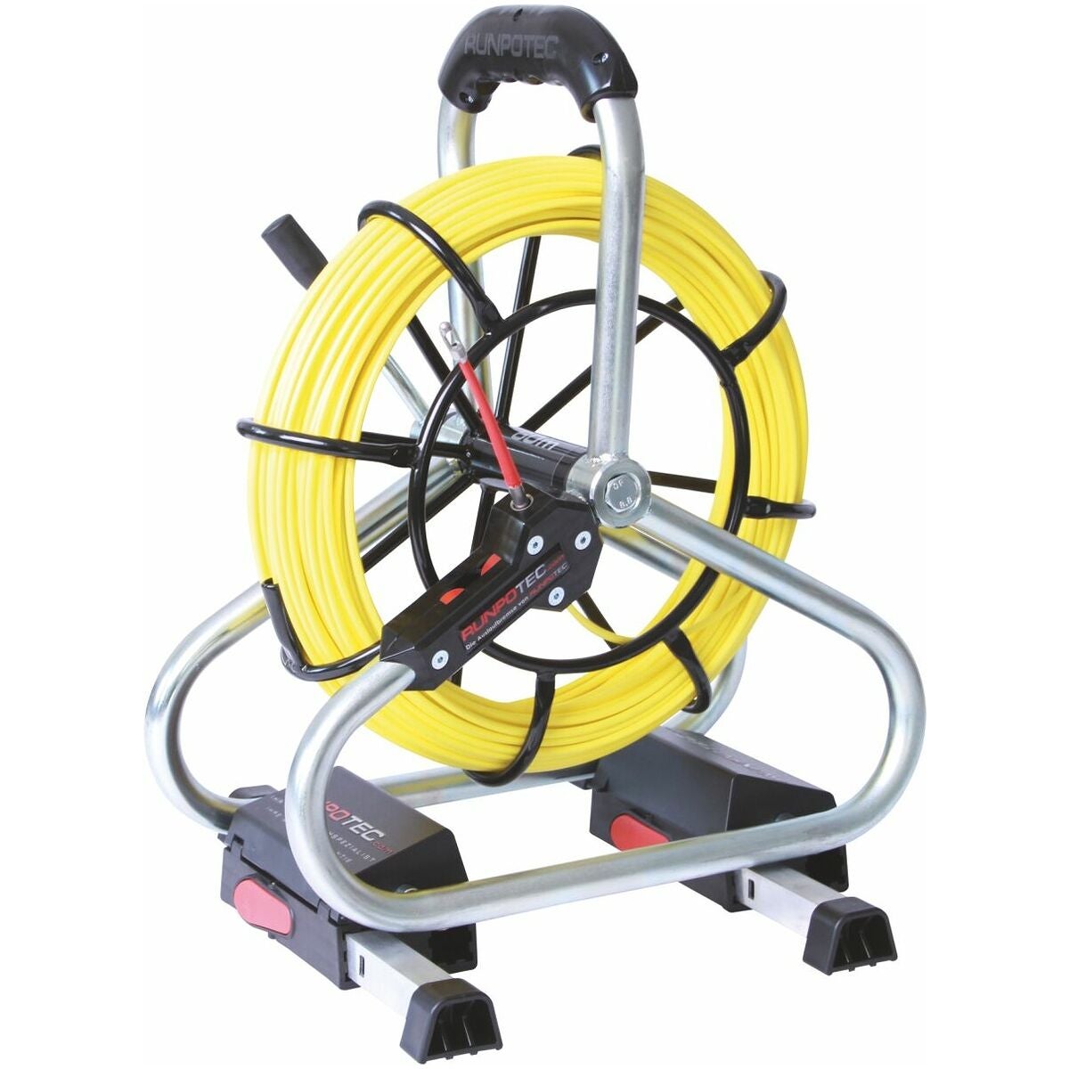 Glasfiber-dragfjäder med stålvinda