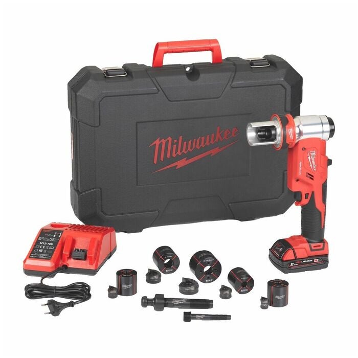 Hydraulisk sladdlös hålstans med matriser M18HKP-SET