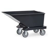 Tipptråg RAL 7016 med avtappningskran