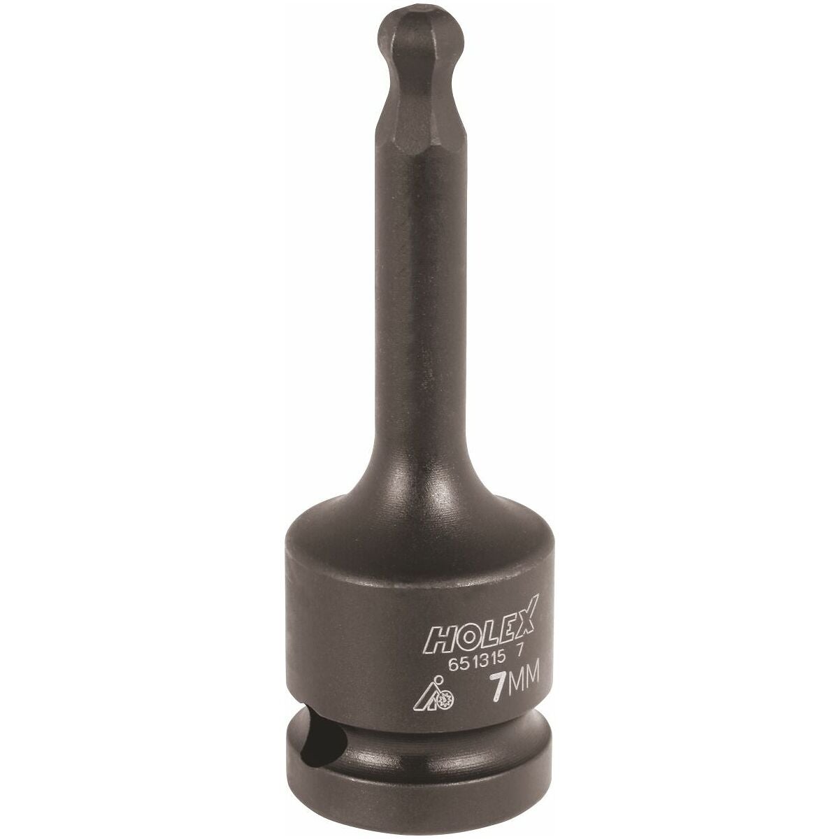 IMPACT skruvdragarhylsa, sexkant, 1/2 tum med sfäriskt huvud