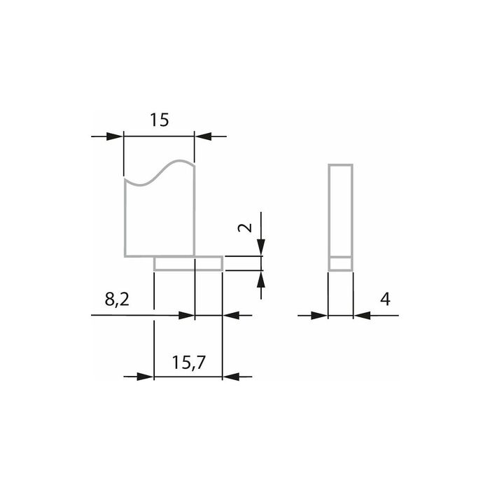 Digitalt djupmått TWIN CAL IP 67 500 mm