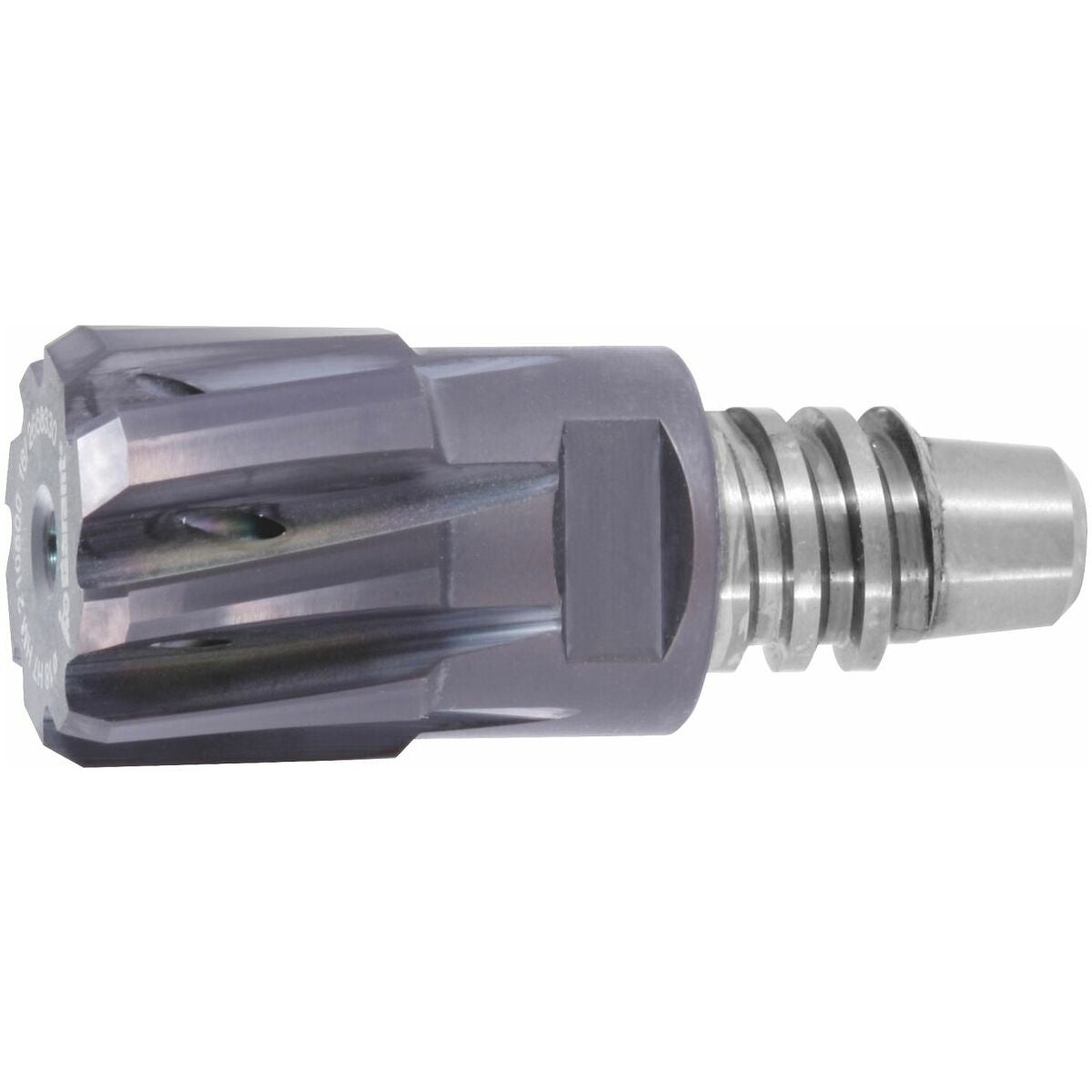 VHM-brotschhuvud HPC H7 rosfritt stål Genomgående hål TiAlN