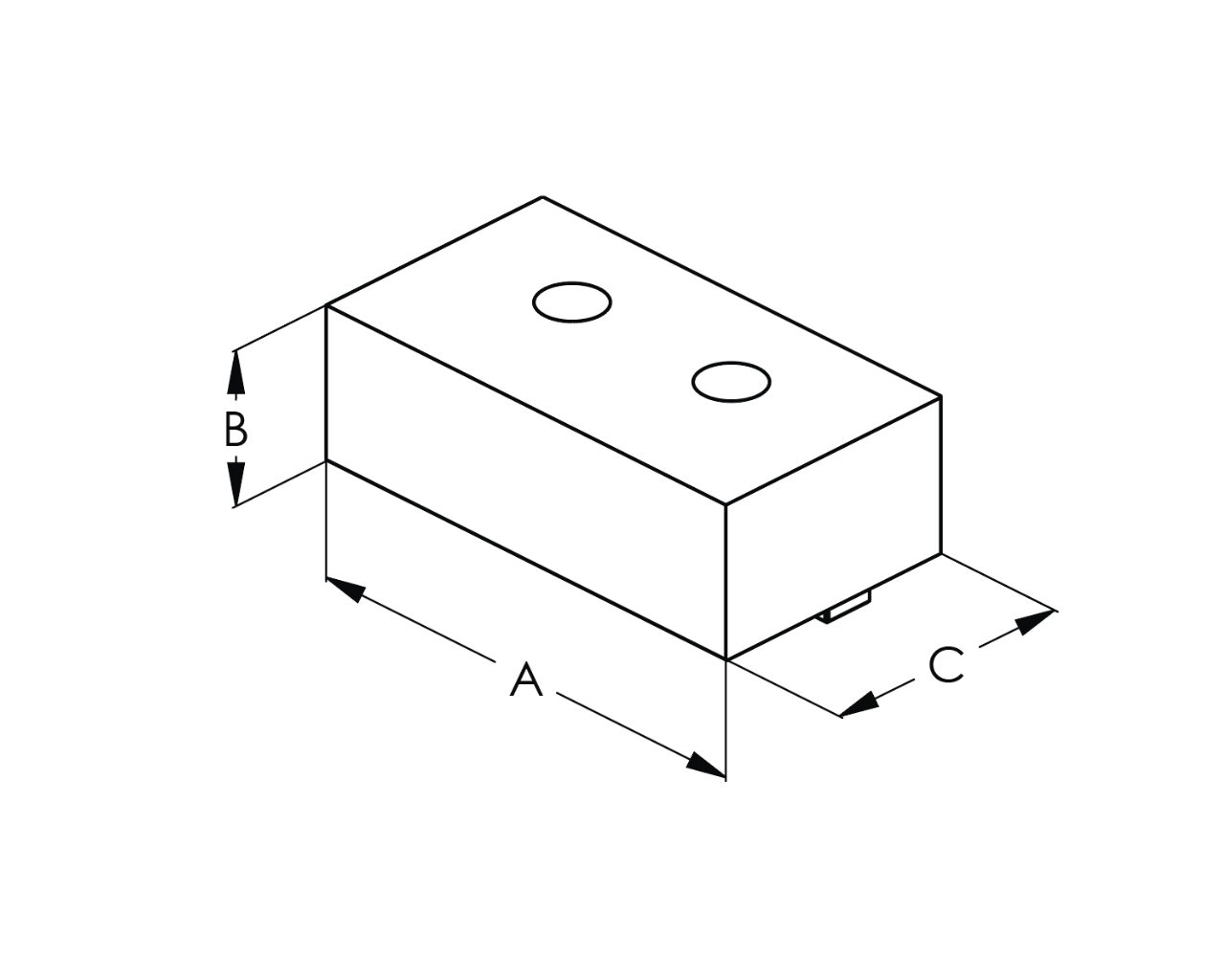Fast mjuk stålback SGA 80