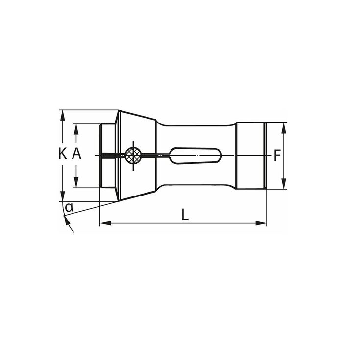 Tryckspännare rund, DIN 6343 9 mm