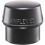 SIMPLEX skonhammare gummikompositinsats 30 mm