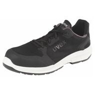 Halvsko svart/vit uvex 1 sport, S1