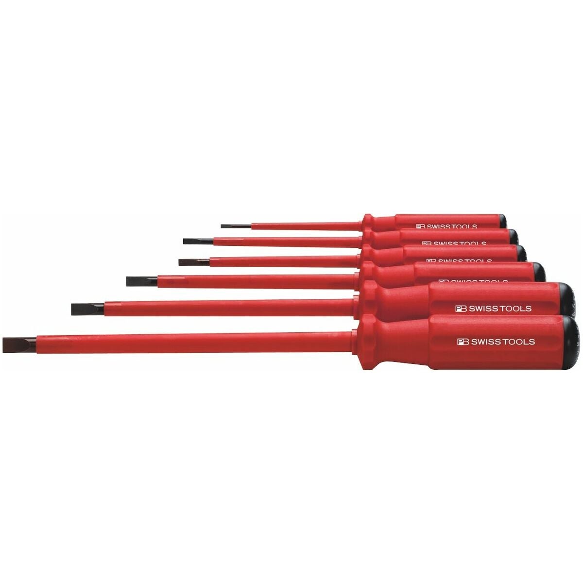 Elektrikerskruvdragarsats för spår, Classic Helt VDE-isolerad