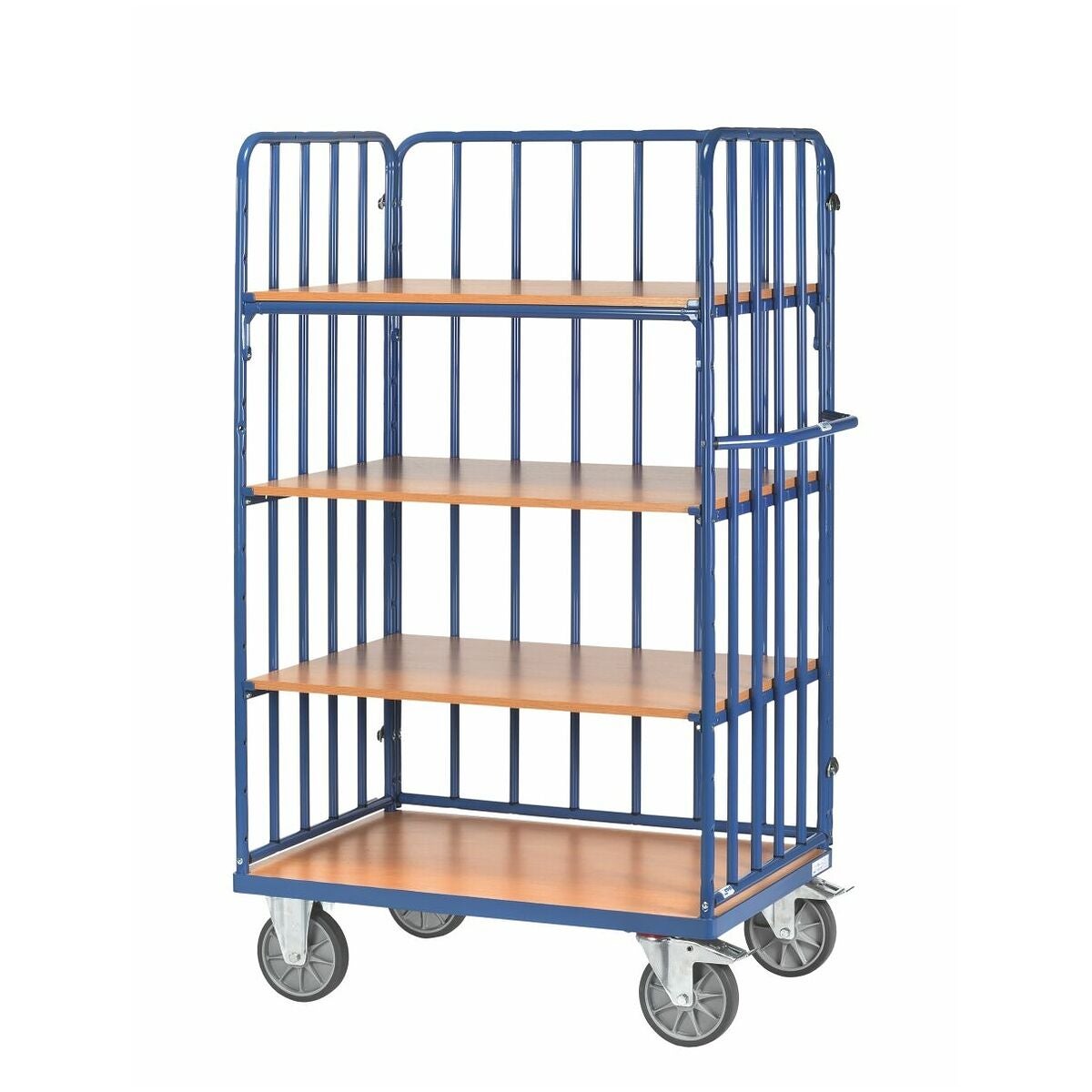 Etagevagn med rörsträvor på 3 sidor och 4 lastytpr 8311-1