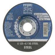 Skrubbslipskiva SG-STEEL 125X4 mm