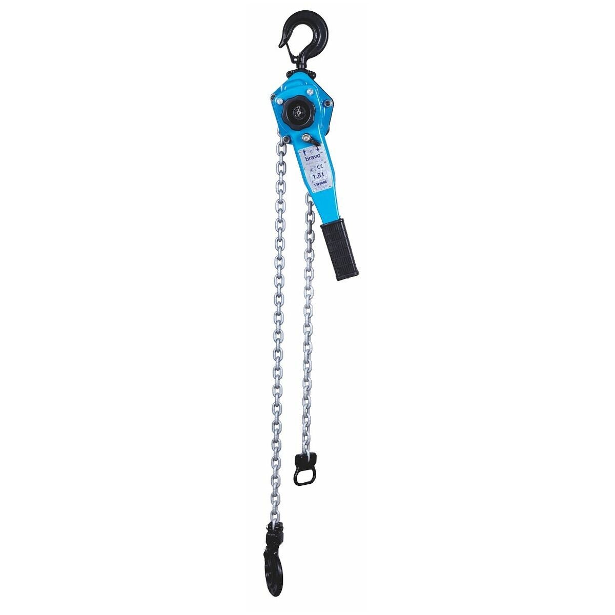 BRAVO™ spaklyftblock med rundstålkedja 1,5 t