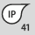 IP-skyddsklass: IP 41