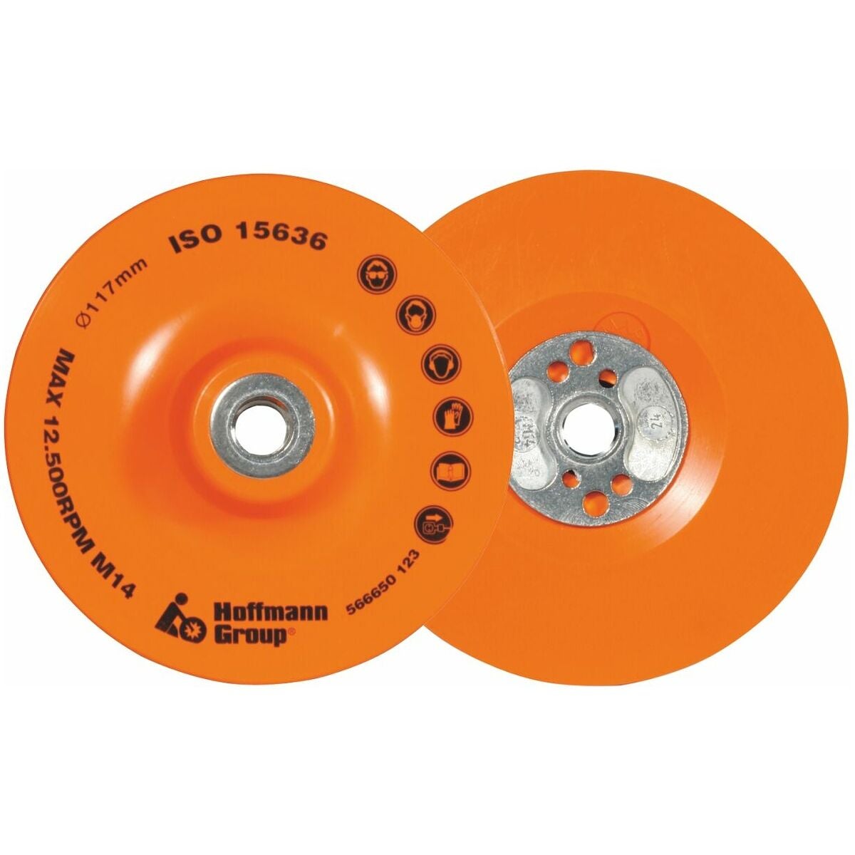 ISO-stödrondell flexibel/slät