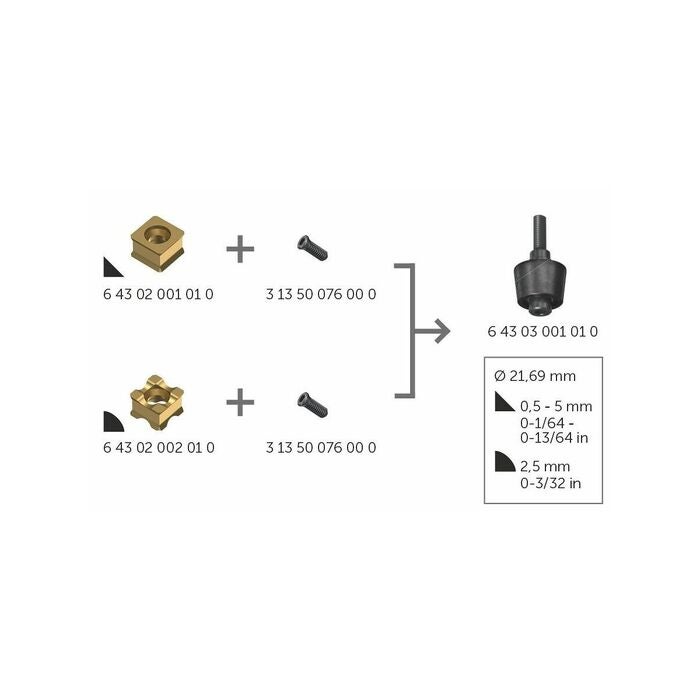 Batteridriven kantfräs handstyrd AKFH18-5