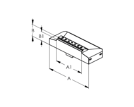 SWB Vändback TMA grepp 5 mm, bredd 40