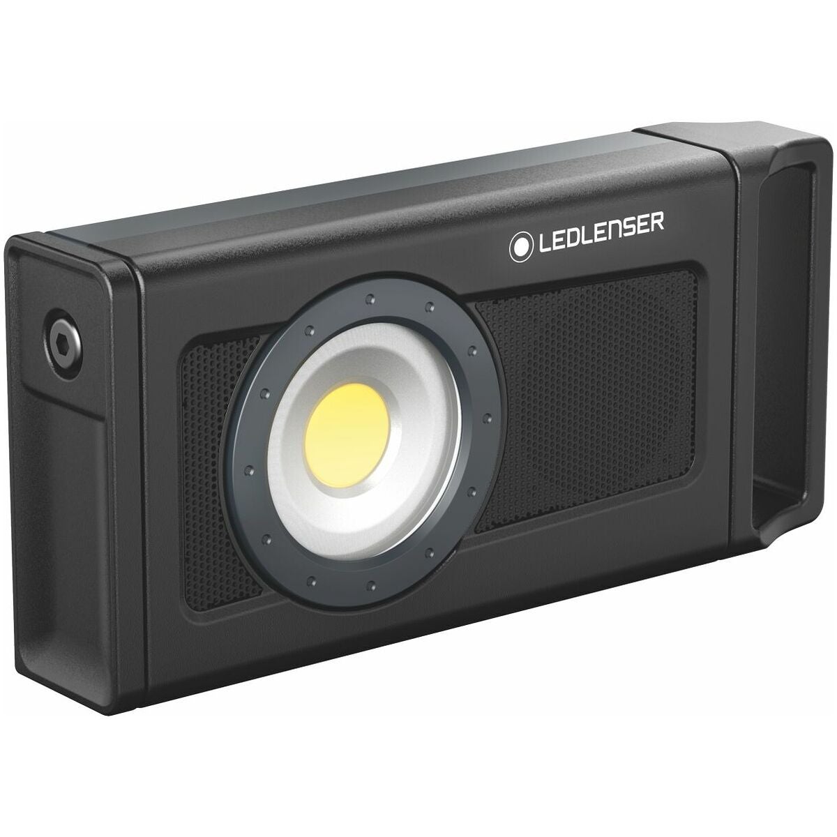 Batteridriven strålkastare med Bluetooth-högtalare