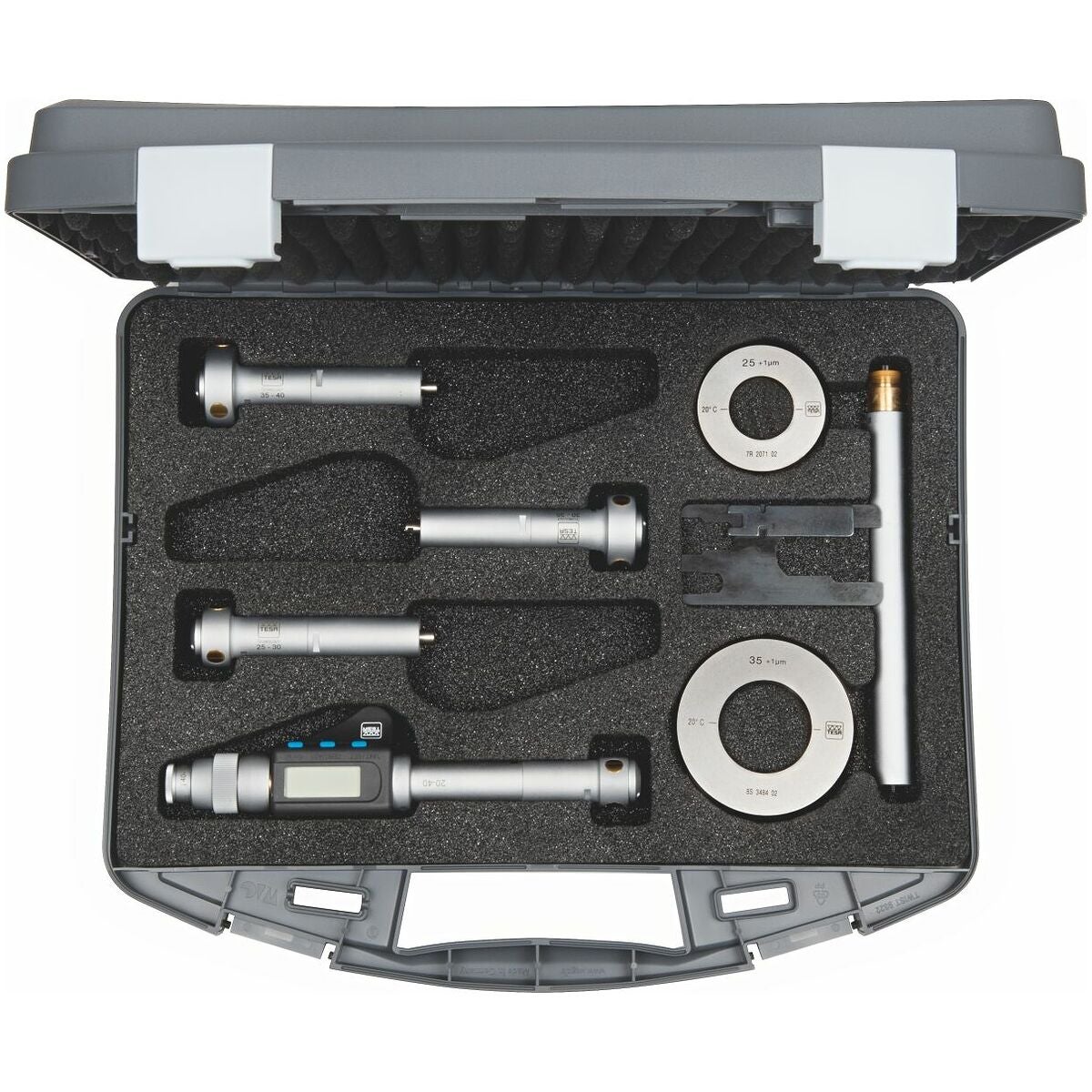 Digital 3-punkts innermikrometersats