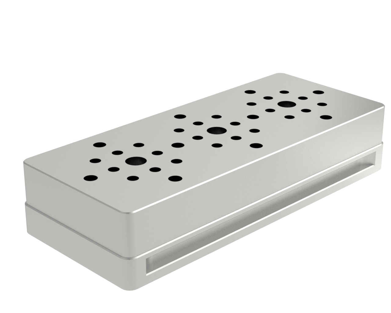 Fyrkantig konsol (C2.0 125 L=160)