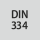 Norm: DIN 334