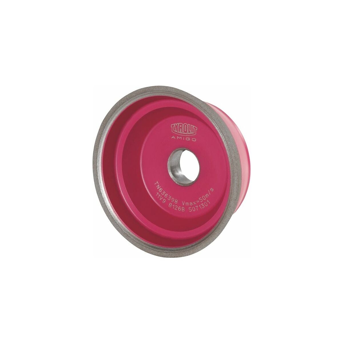 CBN-slipskålskiva D×T×H (mm) 100×35×20