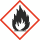 Farlighetsmärkning: GHS02: Flamma