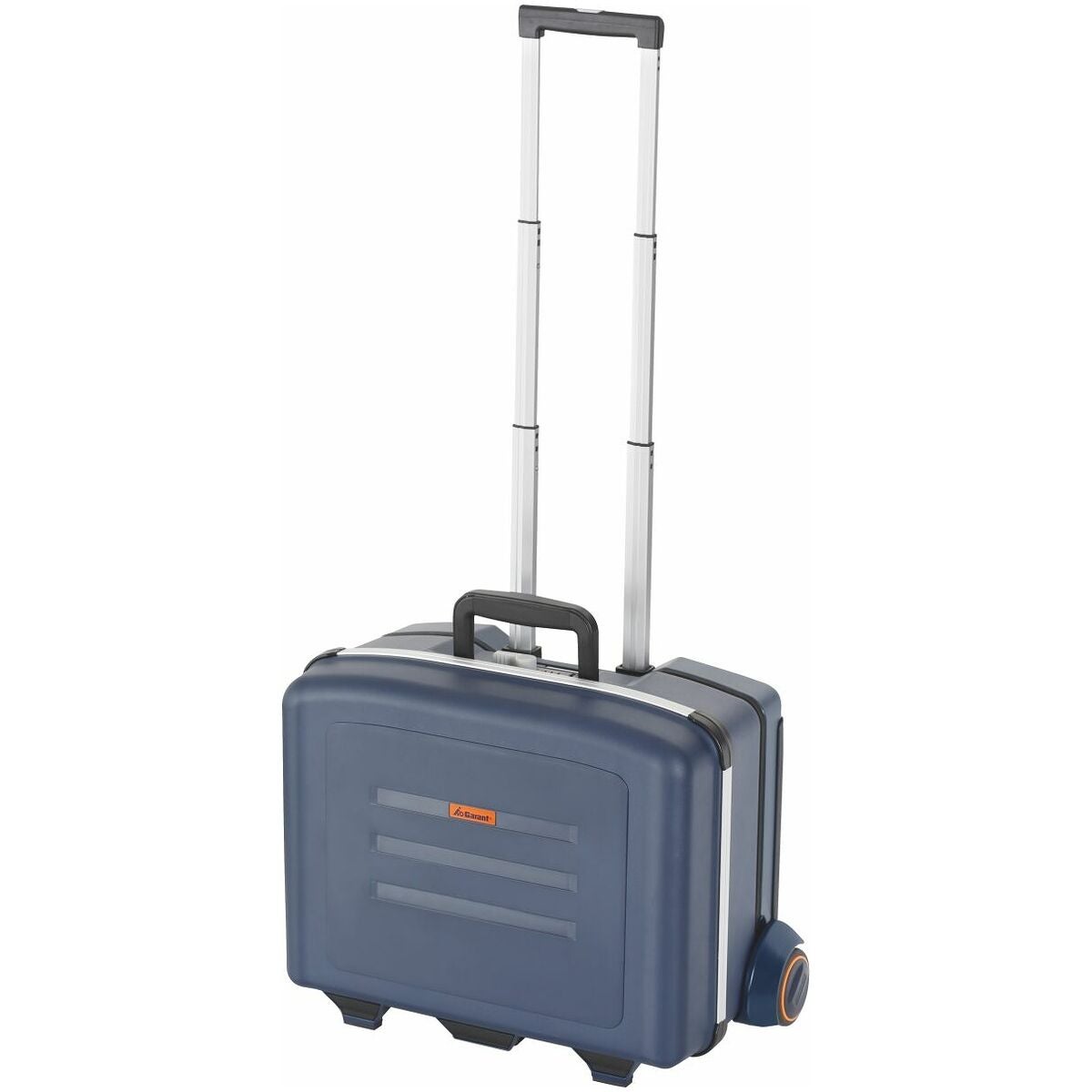 Serviceverktygsväska med bottenlåda och verktygstavlor med avtagbar hjulenhet