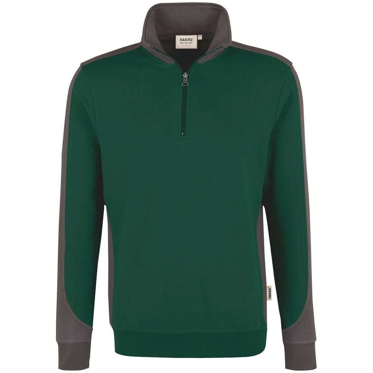 Zip-Sweatshirt Contrast Mikralinar® 2XL