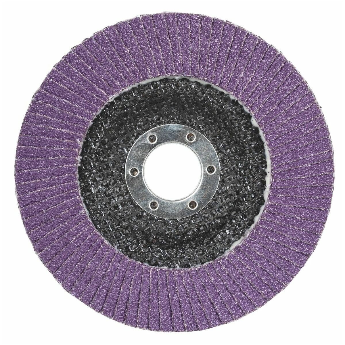 Lamellslipskiva 769F, glasfibervävrondell plan ⌀ 125 mm