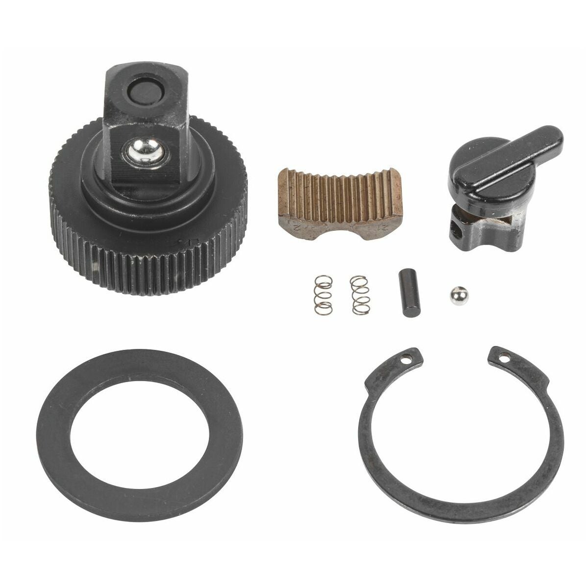 Reservdelssortiment fintandsspärrnyckel 1/2 tum