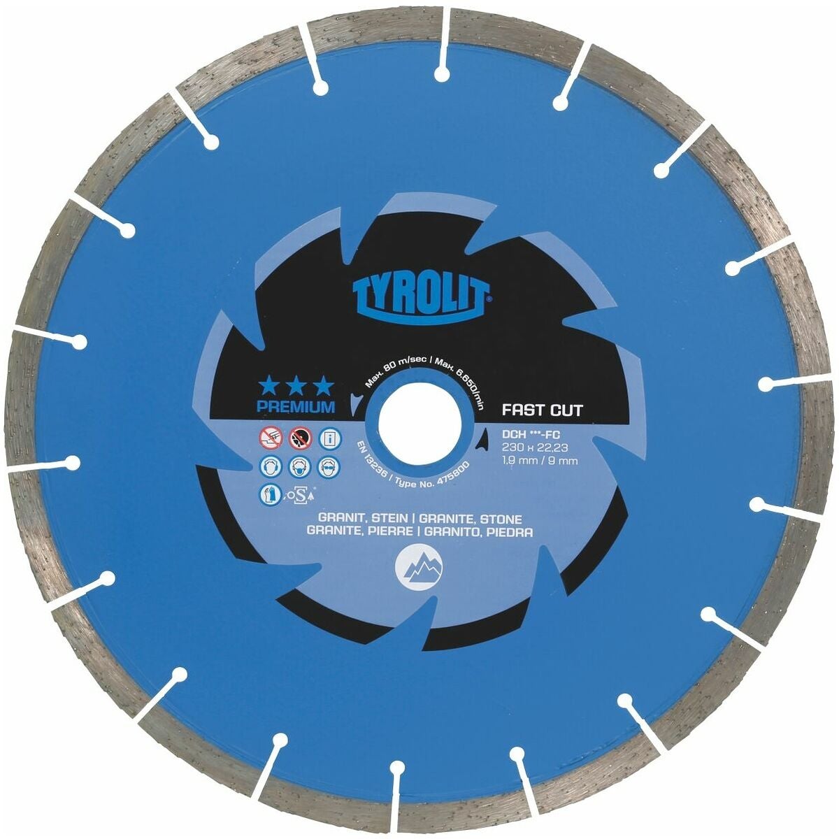 Diamant-kapskiva PREMIUM*** Fast Cut